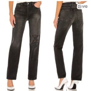 Re/Done loose fit Classic Black Women's Jeans